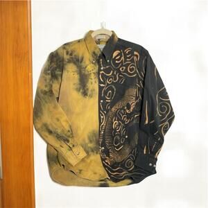 Britches Great Outdoors western Button Up Size M Vintage Cotton